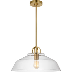 Payton Medium Pendant Brushed Steel - Visual Comfort Ceiling Lights