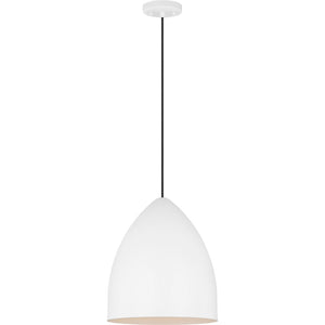 Huron Medium Pendant Midnight Black - Visual Comfort Ceiling Lights