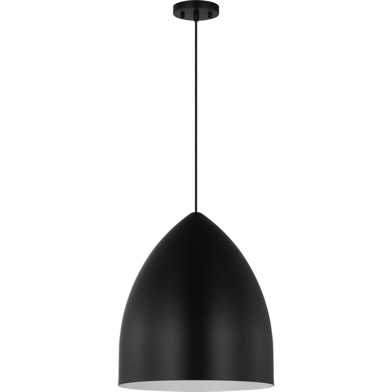 Huron Large Pendant Midnight Black - Visual Comfort Ceiling Lights