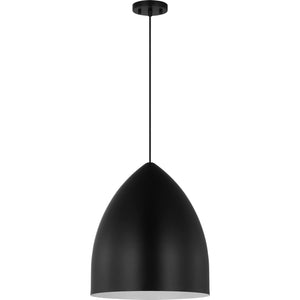 Huron Large Pendant Midnight Black - Visual Comfort Ceiling Lights