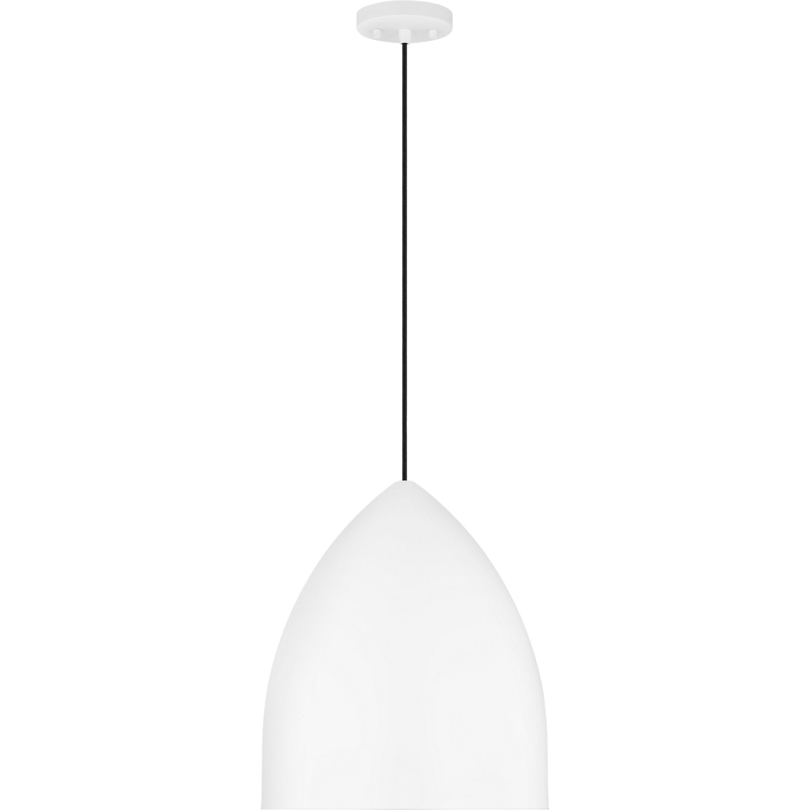 Huron Large Pendant Midnight Black - Visual Comfort Ceiling Lights