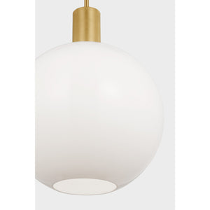 Colewood Medium Pendant Brushed Nickel - Visual Comfort Ceiling Lights