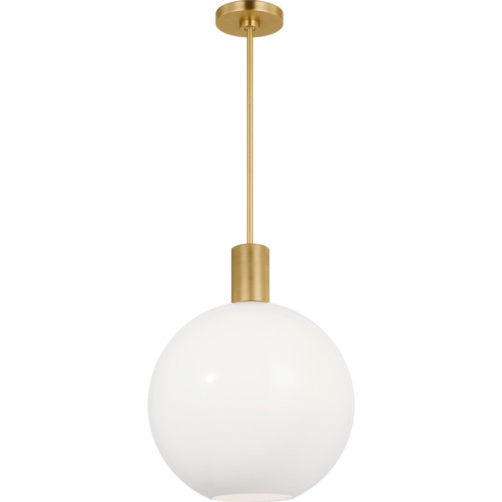 Colewood Medium Pendant Brushed Nickel - Visual Comfort Ceiling Lights