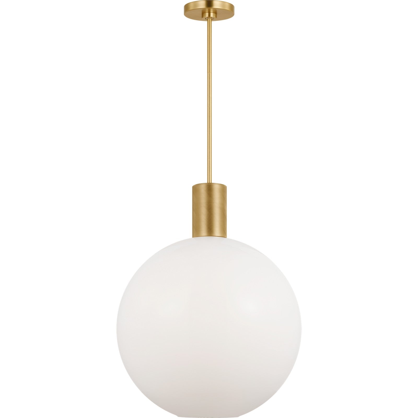 Colewood Large Pendant Brushed Nickel - Visual Comfort Ceiling Lights