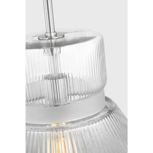 Liouet Large Pendant Brushed Nickel - Visual Comfort Ceiling Lights