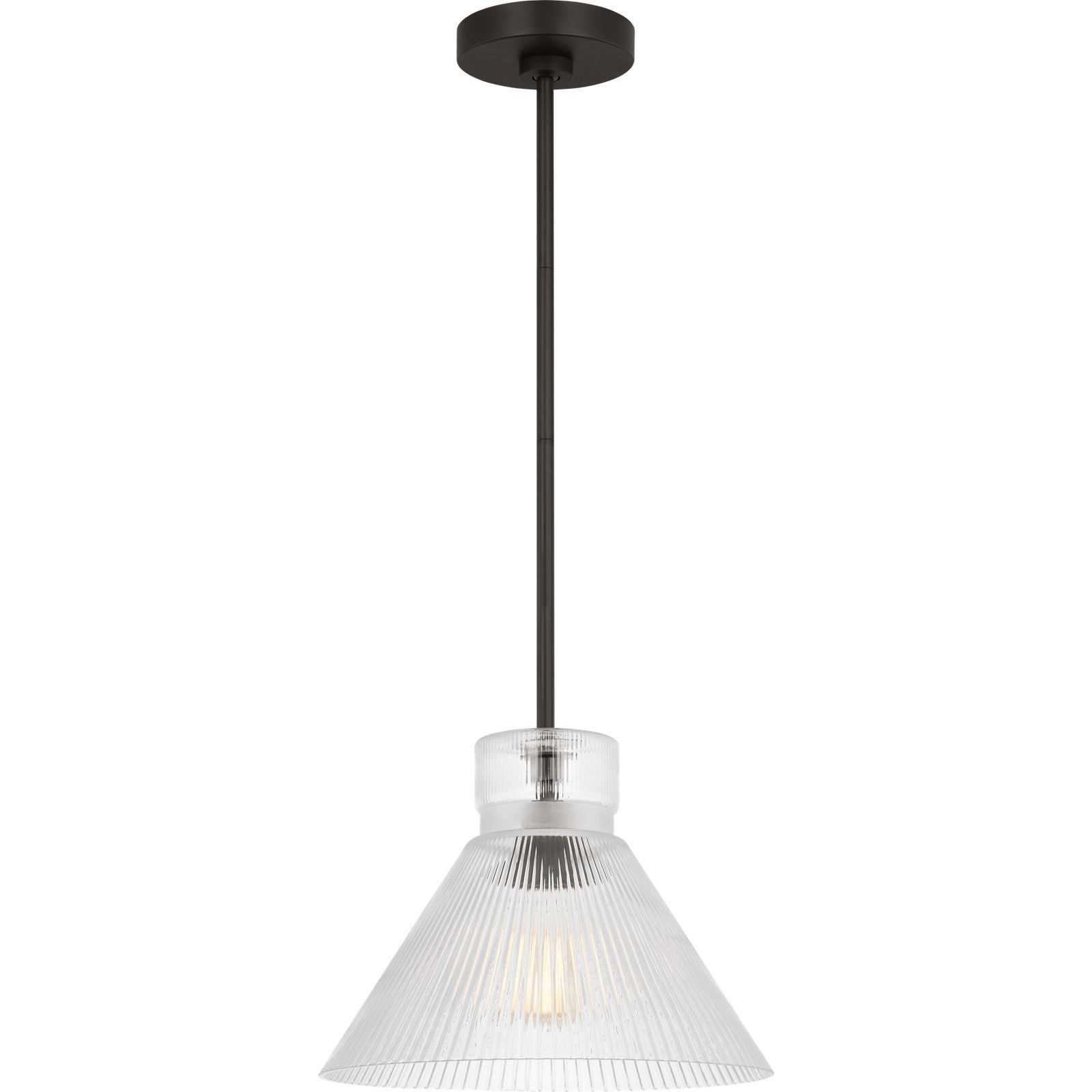 Liouet Medium Pendant Midnight Black - Visual Comfort Ceiling Lights