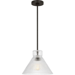 Liouet Medium Pendant Midnight Black - Visual Comfort Ceiling Lights