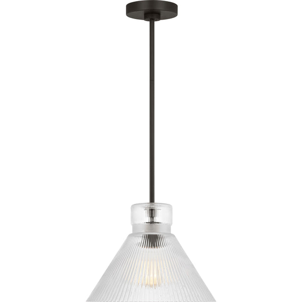 Liouet Medium Pendant Midnight Black - Visual Comfort Ceiling Lights