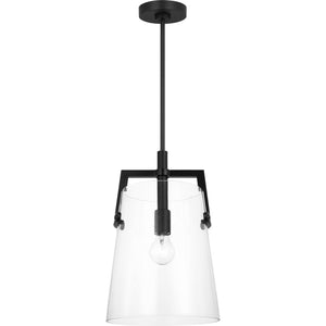 Crofton Medium Pendant in Midnight Black - Visual Comfort Ceiling Lights