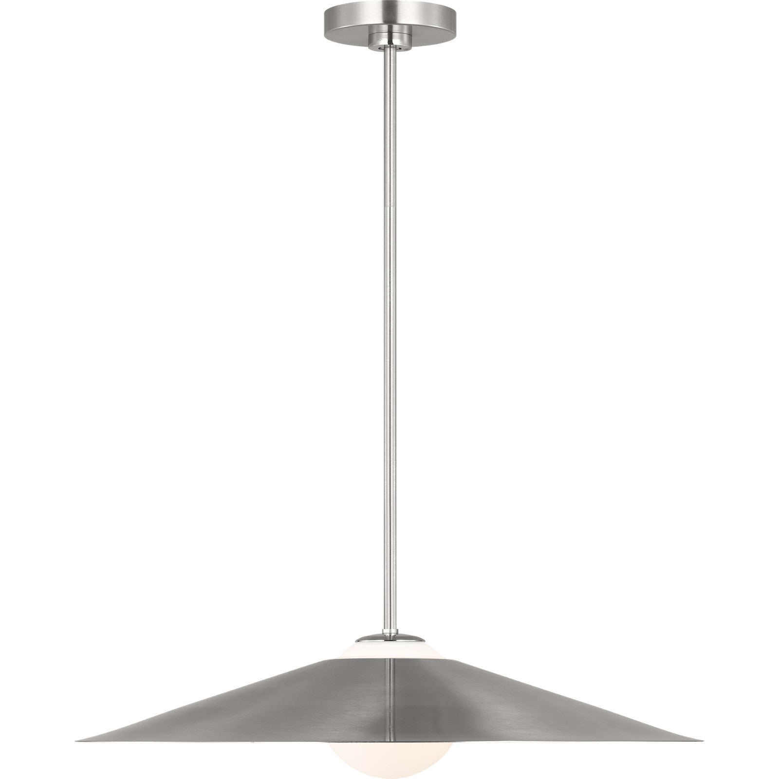 Astra Medium Pendant Brushed Nickel - Visual Comfort Ceiling Lights