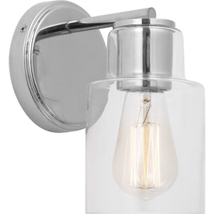 Sayward Small Sconce Brushed Steel - Visual Comfort Wall Lights