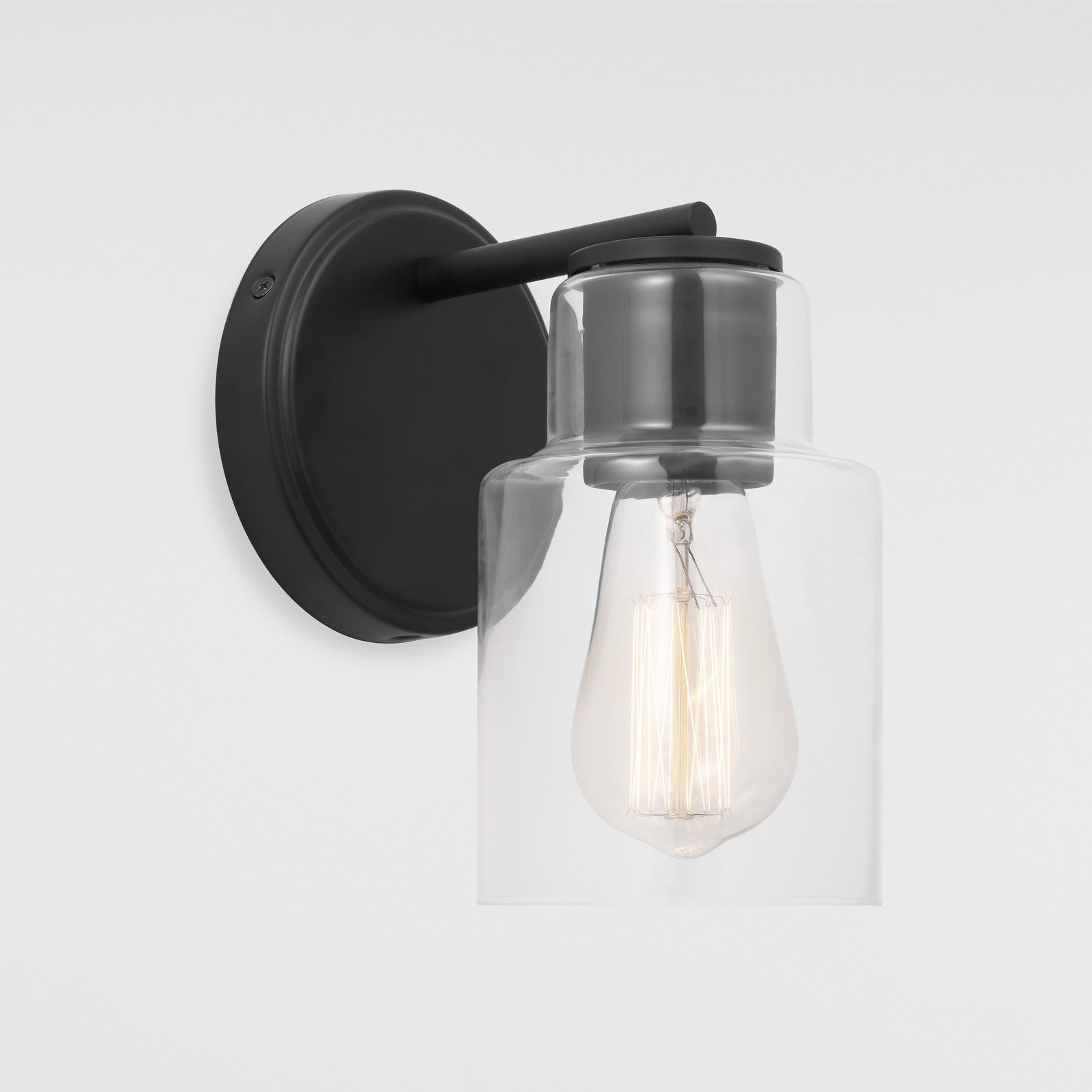 Sayward Small Sconce Brushed Steel - Visual Comfort Wall Lights