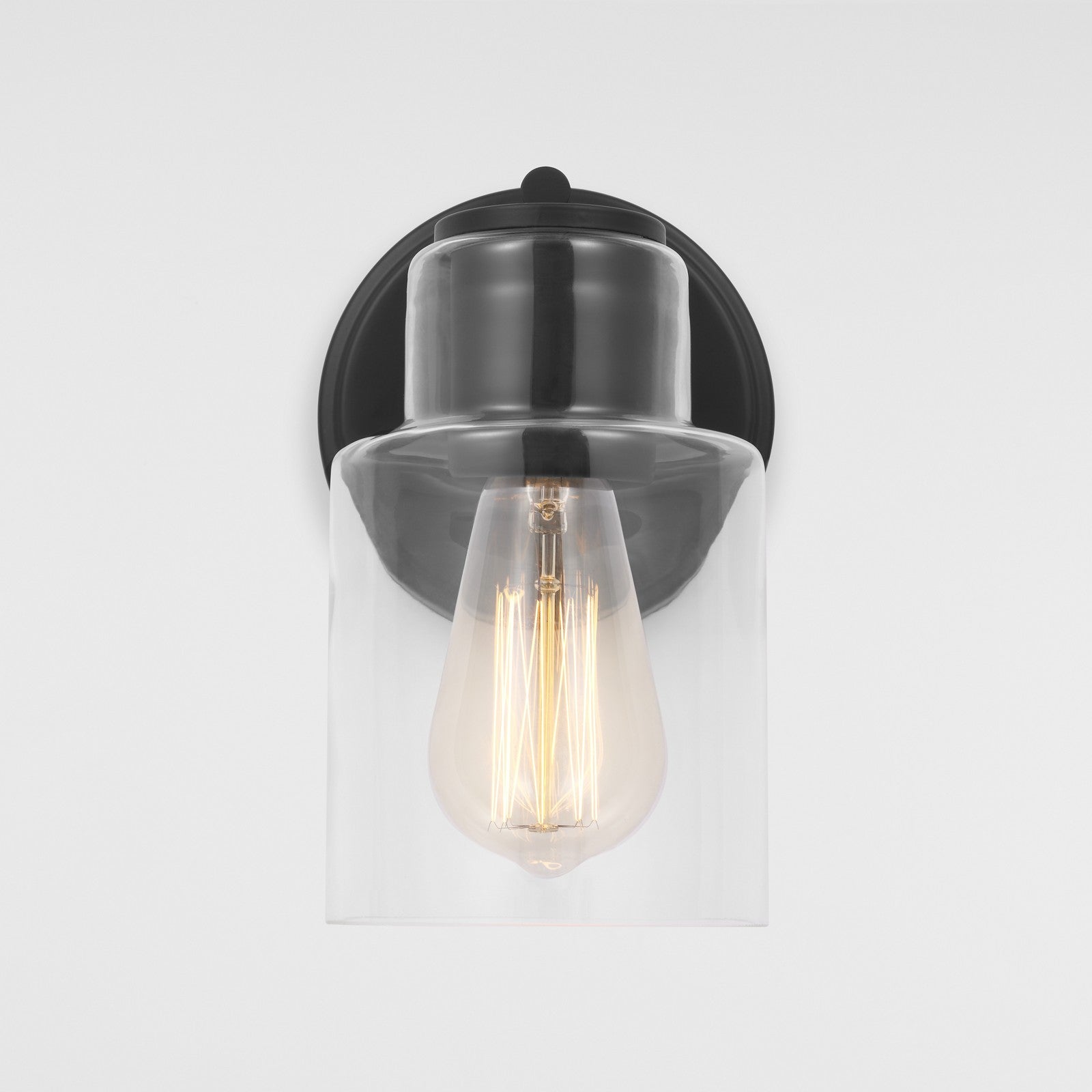 Sayward Small Sconce Brushed Steel - Visual Comfort Wall Lights