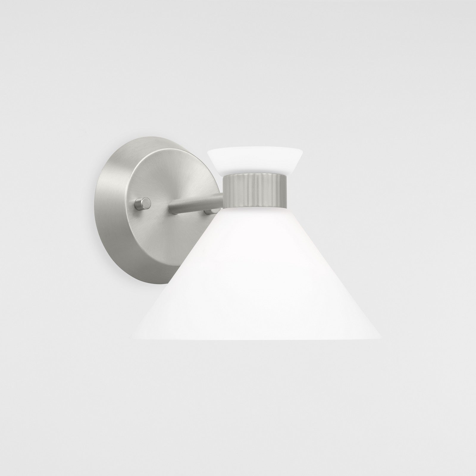 Belcarra Small Sconce Brushed Steel - Visual Comfort Wall Lights