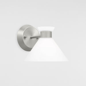 Belcarra Small Sconce Brushed Steel - Visual Comfort Wall Lights