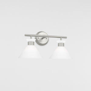 Belcarra 2 - Light Vanity Brushed Steel - Visual Comfort Wall Lights