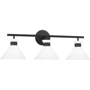 Belcarra 3 - Light Vanity Midnight Black - Visual Comfort Wall Lights