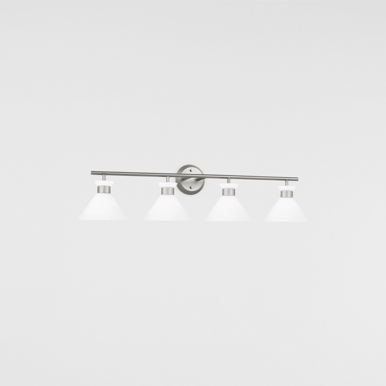 Belcarra 4 - Light Vanity Brushed Steel - Visual Comfort Wall Lights