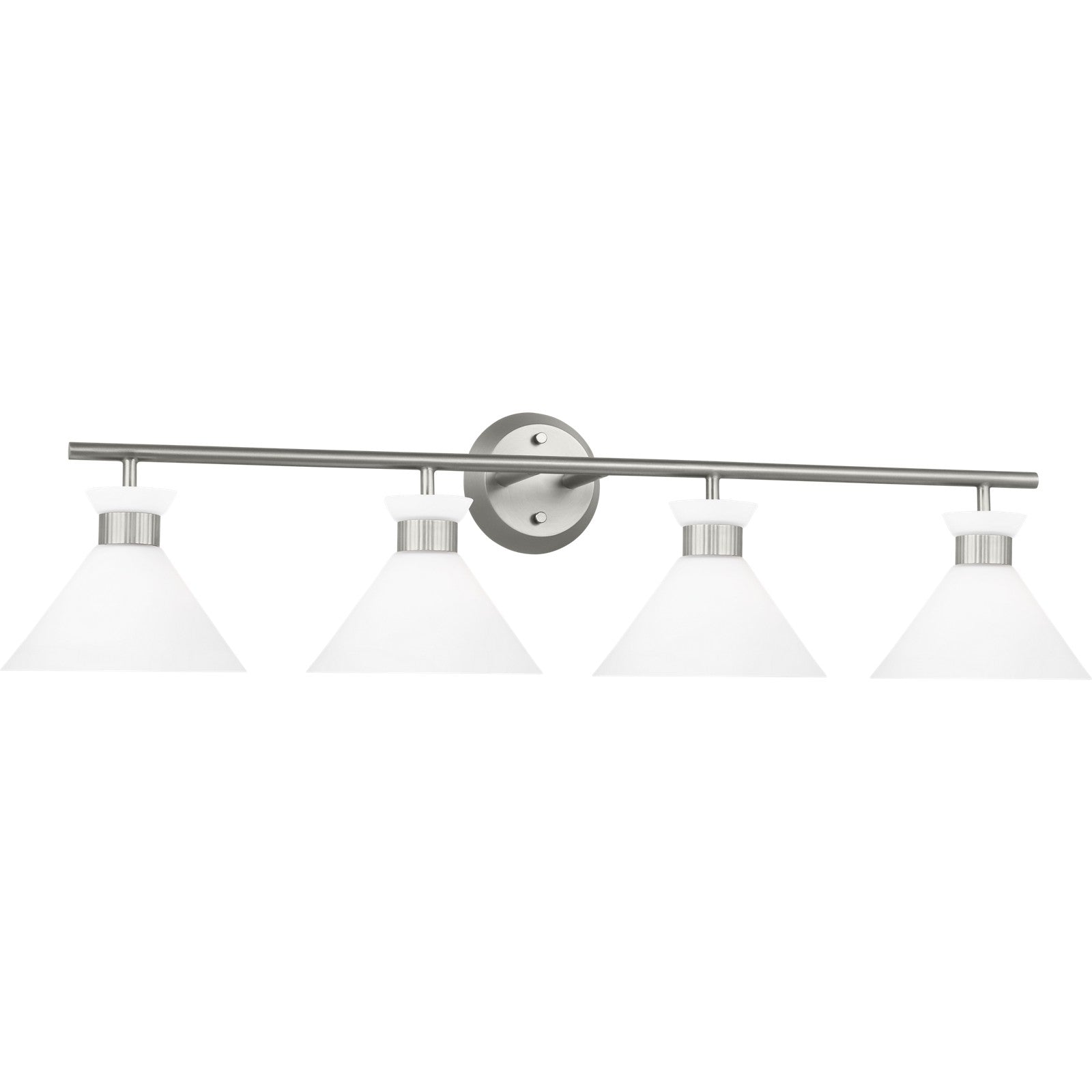 Belcarra 4 - Light Vanity Brushed Steel - Visual Comfort Wall Lights