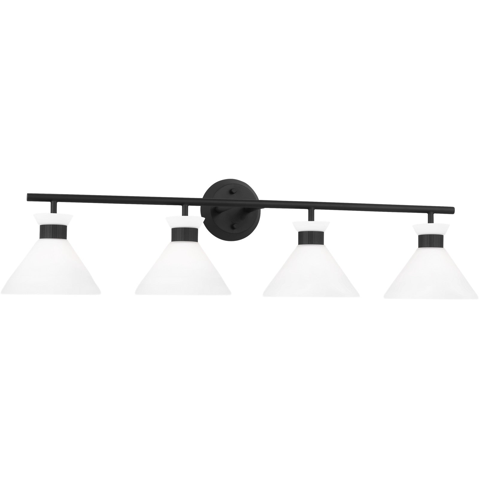 Belcarra 4 - Light Vanity Brushed Steel - Visual Comfort Wall Lights