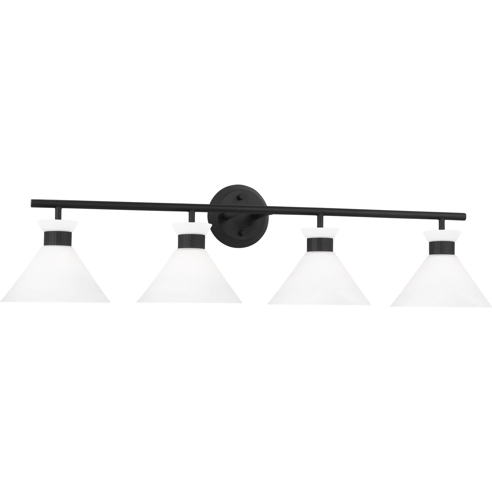 Belcarra 4 - Light Vanity Brushed Steel - Visual Comfort Wall Lights