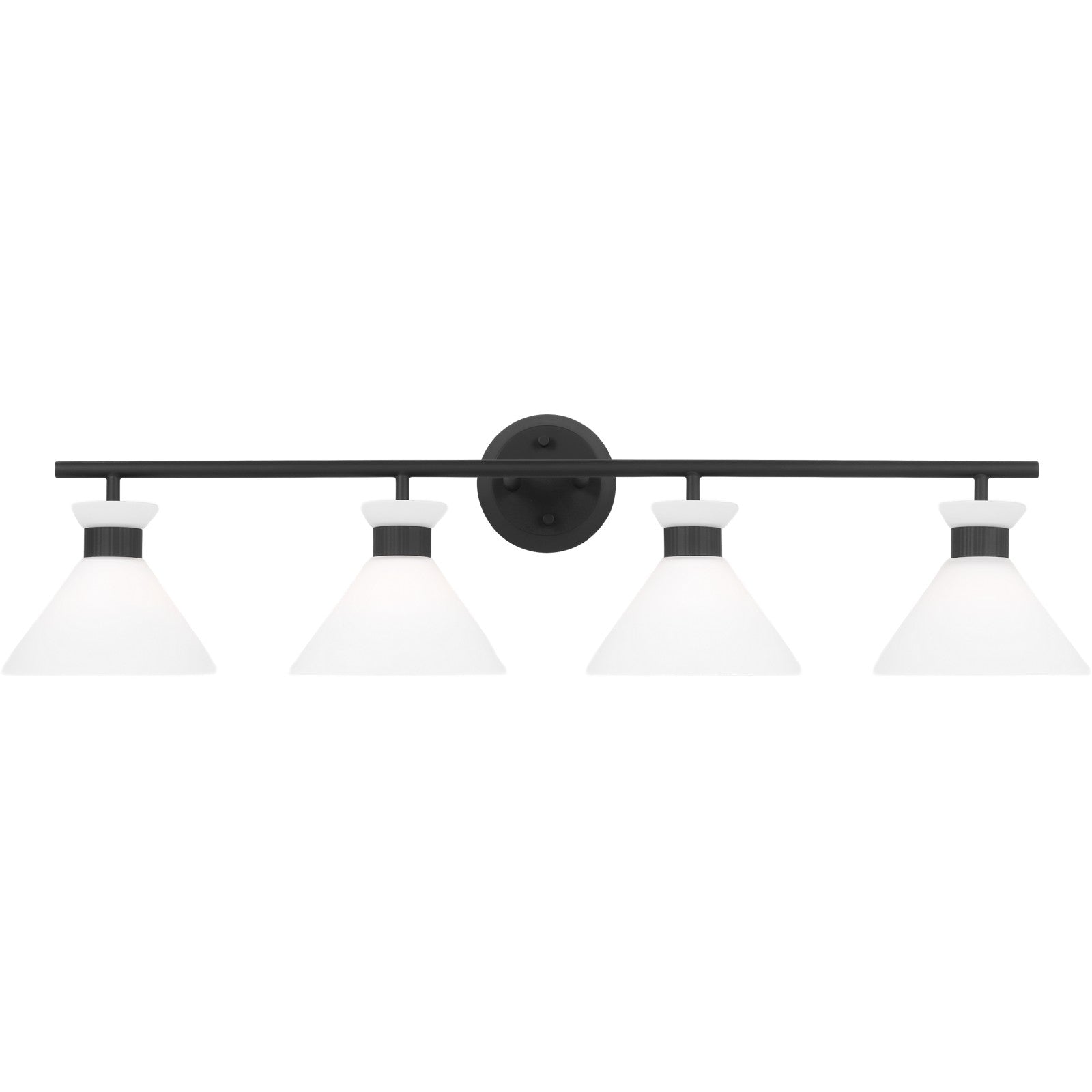 Belcarra 4 - Light Vanity Brushed Steel - Visual Comfort Wall Lights
