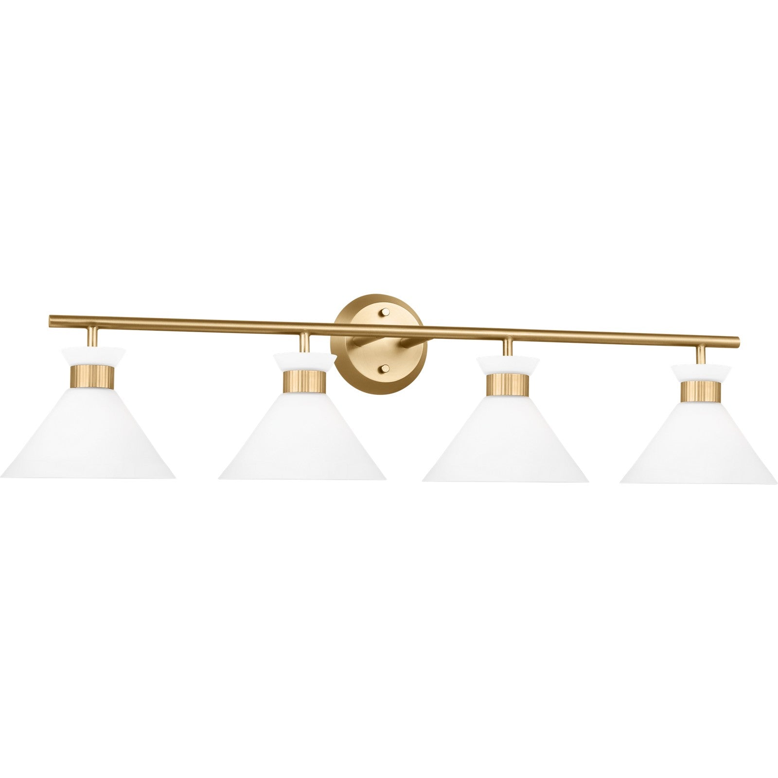 Belcarra 4 - Light Vanity Brushed Steel - Visual Comfort Wall Lights