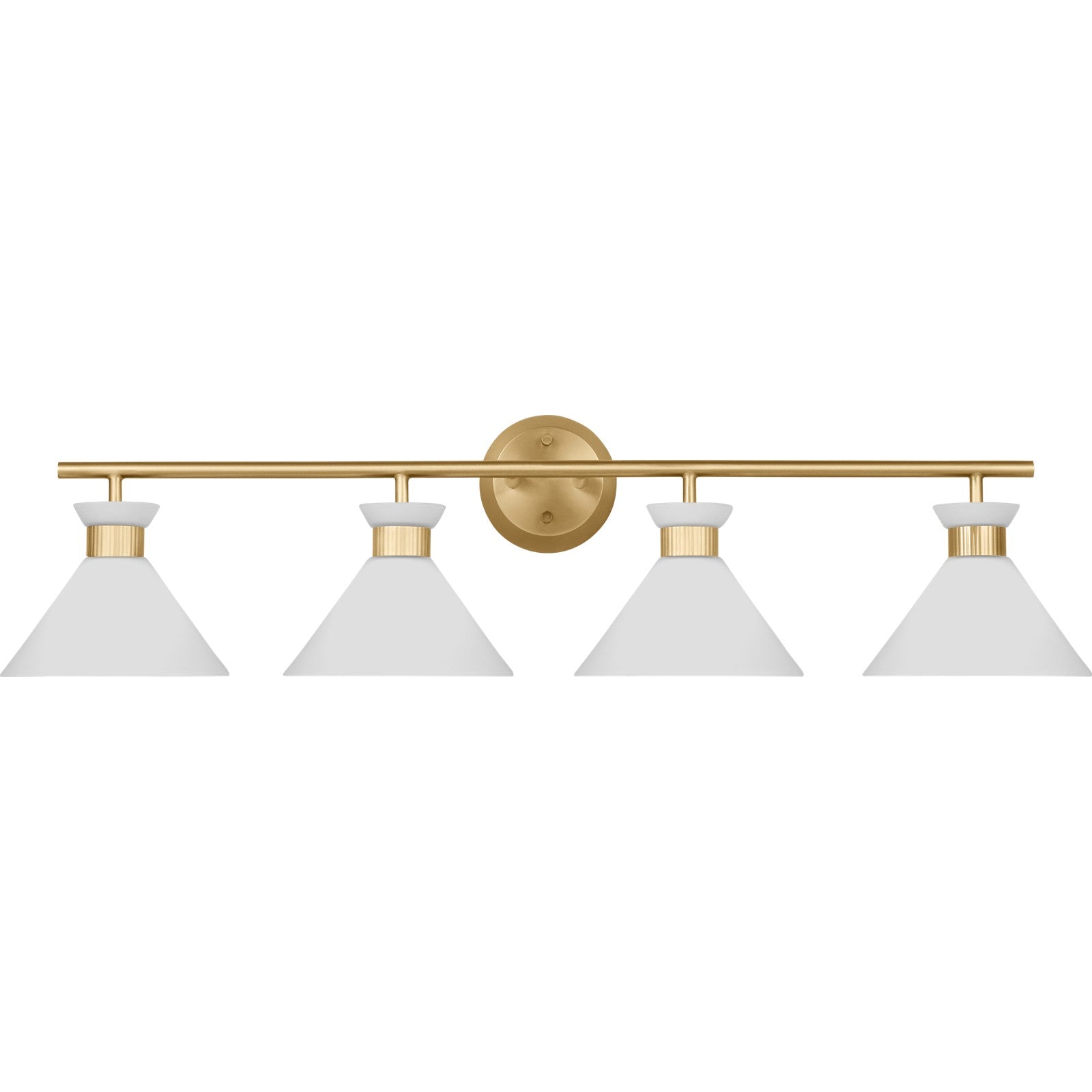 Belcarra 4 - Light Vanity Brushed Steel - Visual Comfort Wall Lights