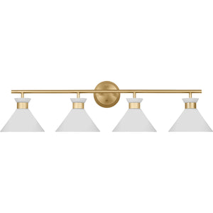 Belcarra 4 - Light Vanity Brushed Steel - Visual Comfort Wall Lights