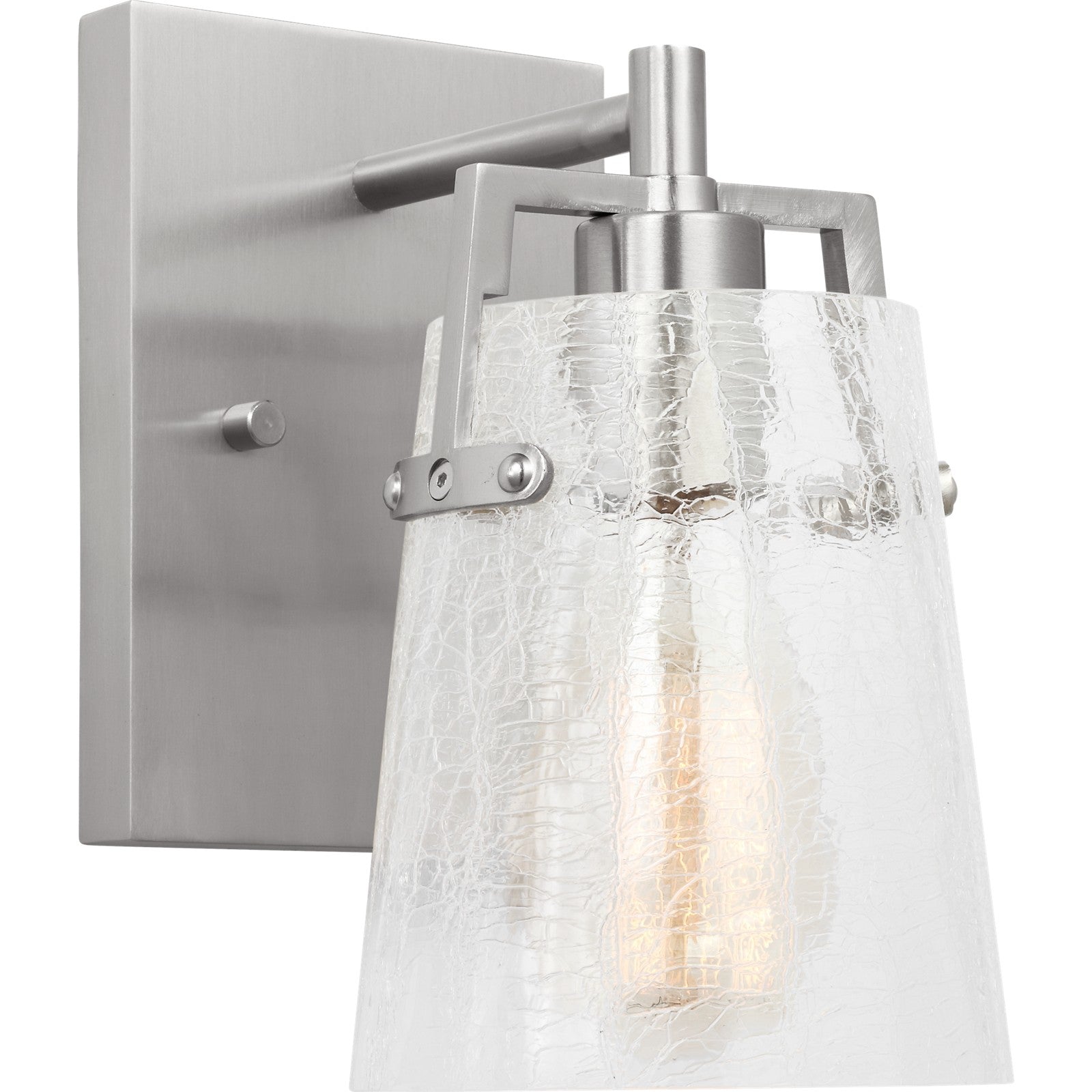 Crofton Small Sconce Brushed Nickel