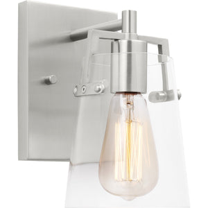 Crofton Small Sconce Brushed Nickel - Visual Comfort Wall Lights