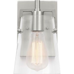 Crofton Small Sconce Brushed Nickel - Visual Comfort Wall Lights