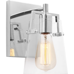 Crofton Small Sconce Brushed Nickel - Visual Comfort Wall Lights