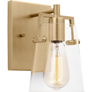 Crofton Small Sconce Brushed Nickel - Visual Comfort Wall Lights
