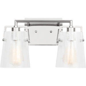 Crofton 2 - Light Vanity Brushed Nickel