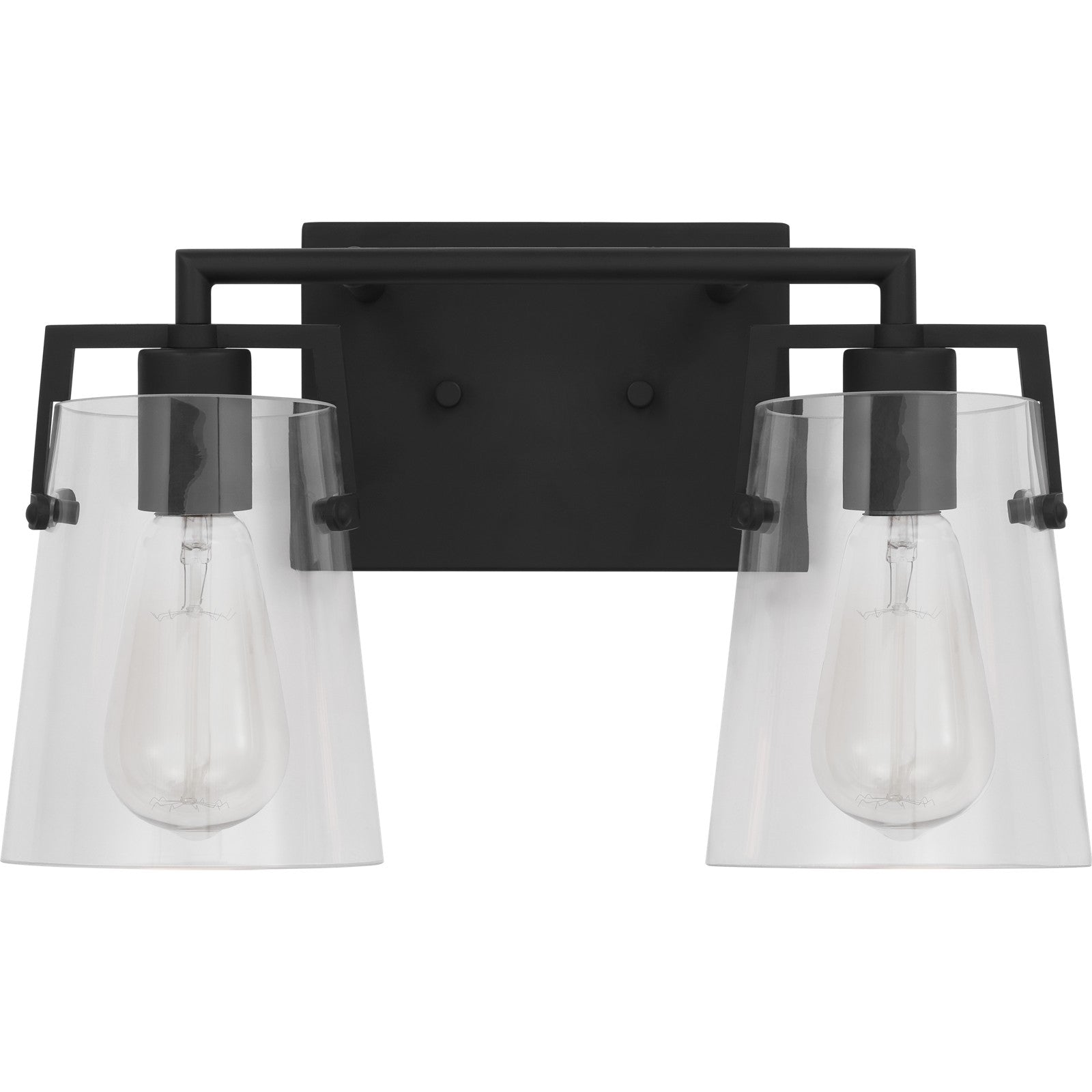 Crofton 2 - Light Vanity Brushed Nickel - Visual Comfort Wall Lights