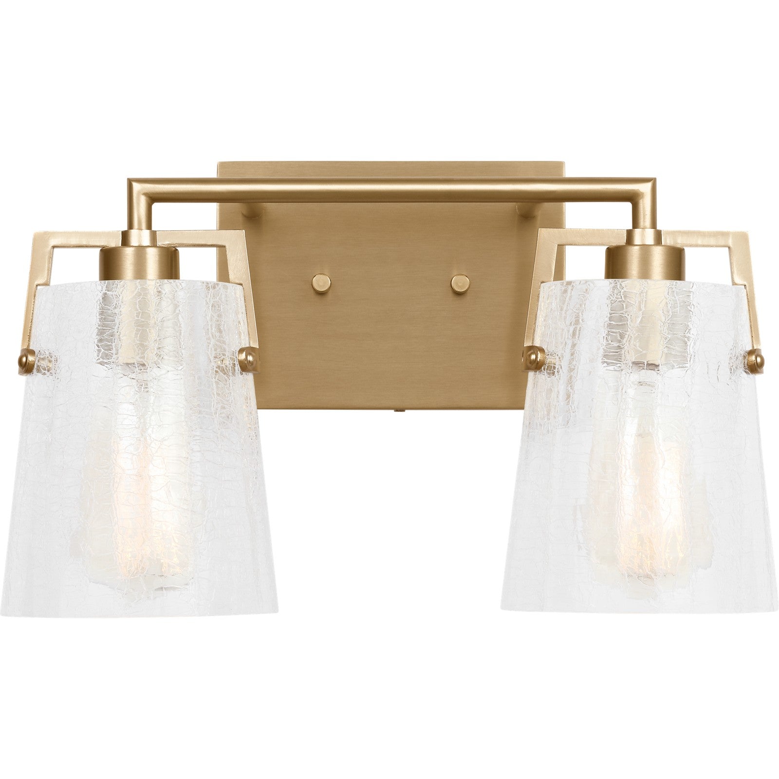 Crofton 2 - Light Vanity Brushed Nickel