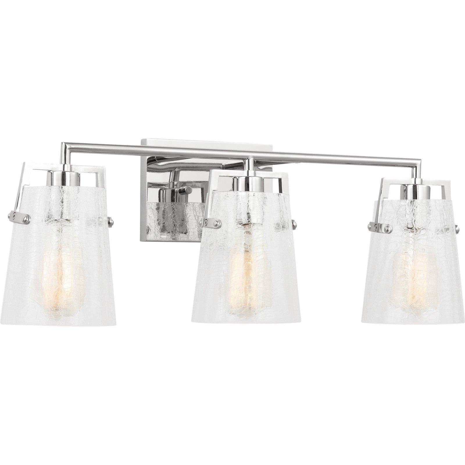 Crofton 3 - Light Vanity Brushed Nickel