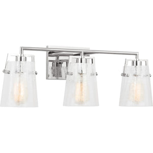 Crofton 3 - Light Vanity Brushed Nickel