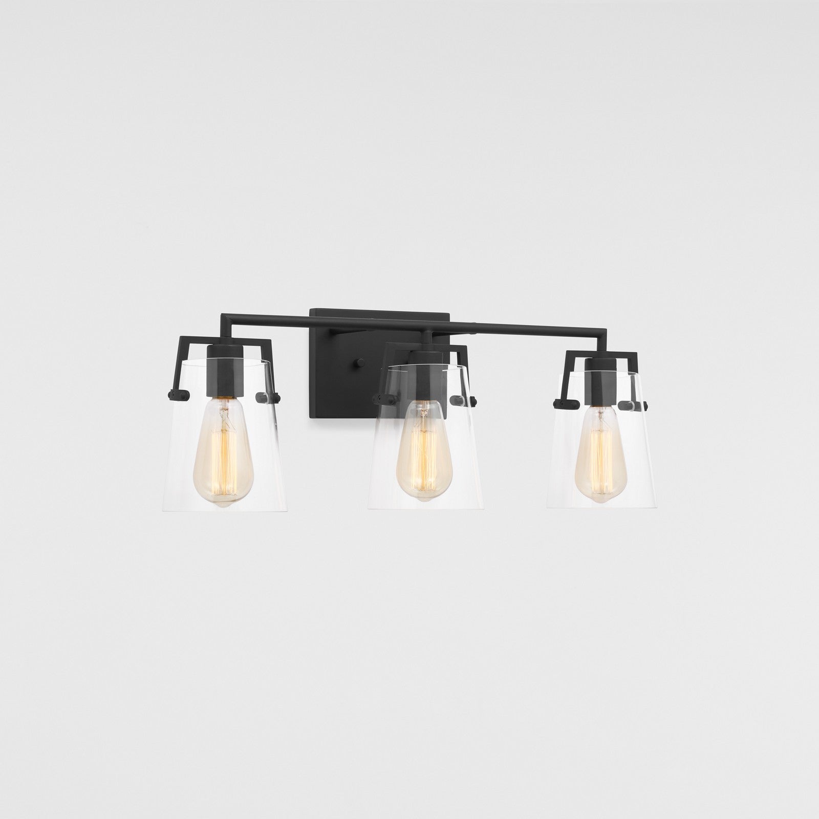 Crofton 3 - Light Vanity Brushed Nickel - Visual Comfort Wall Lights