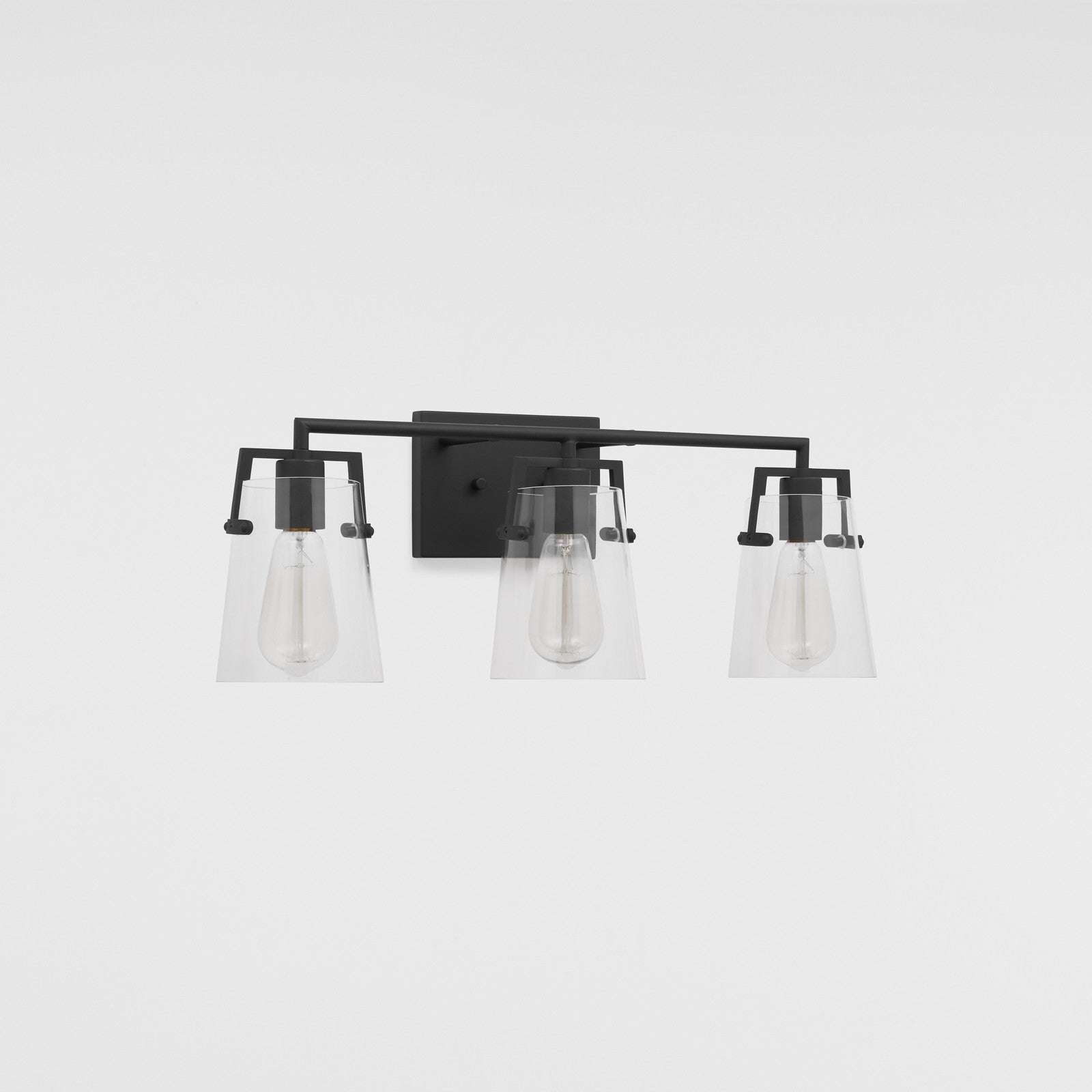 Crofton 3 - Light Vanity Brushed Nickel - Visual Comfort Wall Lights