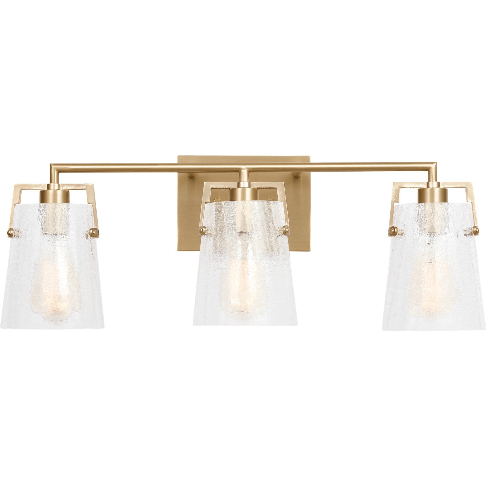 Crofton 3 - Light Vanity Brushed Nickel