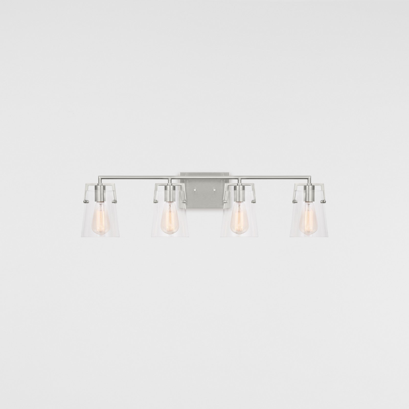 Crofton 4 - Light Vanity Brushed Nickel - Visual Comfort Wall Lights