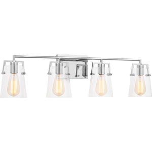 Crofton 4 - Light Vanity Brushed Nickel - Visual Comfort Wall Lights