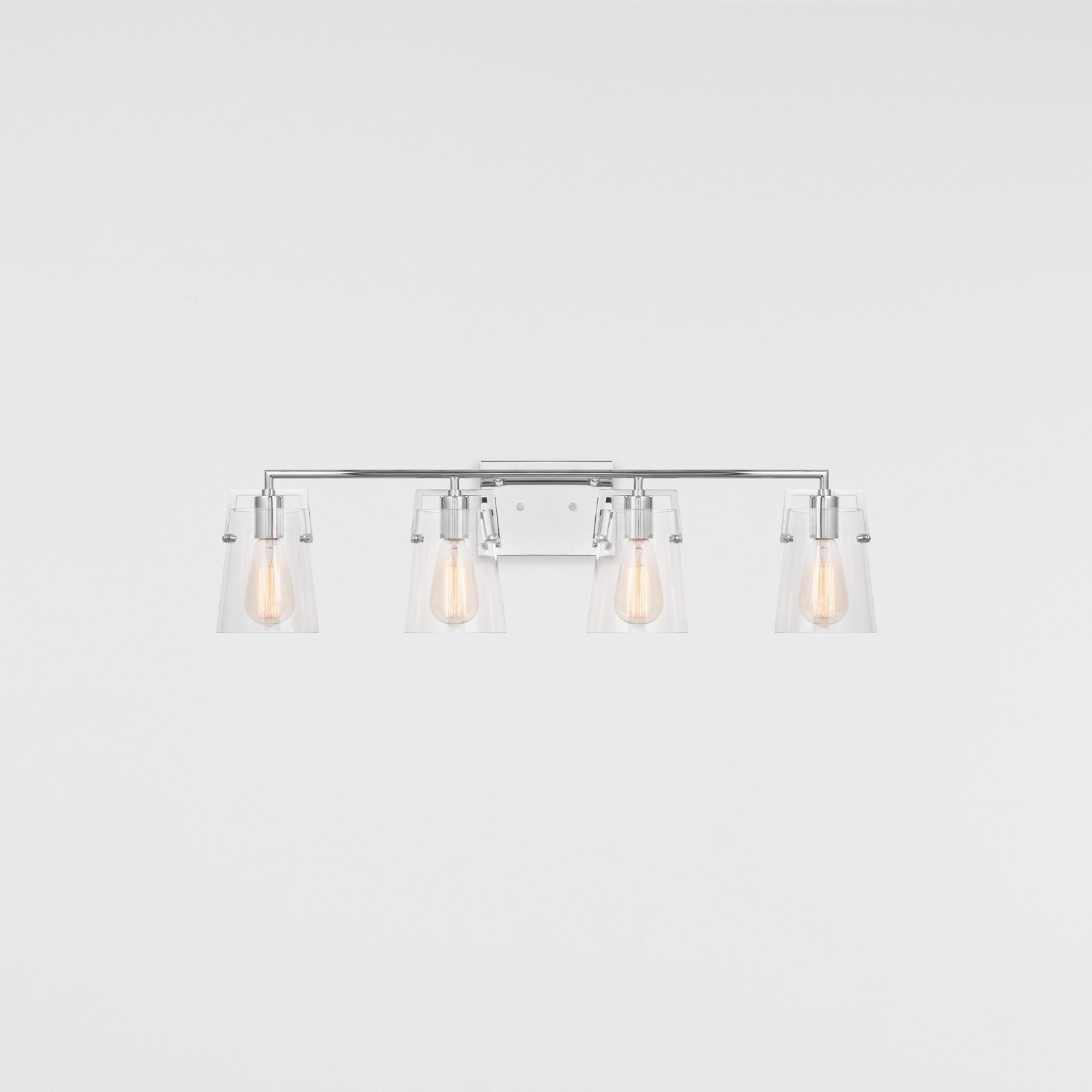 Crofton 4 - Light Vanity Brushed Nickel - Visual Comfort Wall Lights