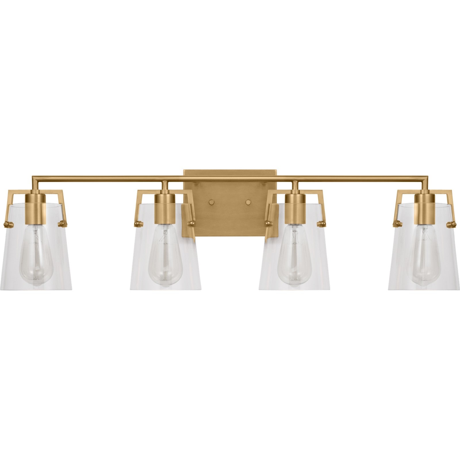 Crofton 4 - Light Vanity Brushed Nickel - Visual Comfort Wall Lights