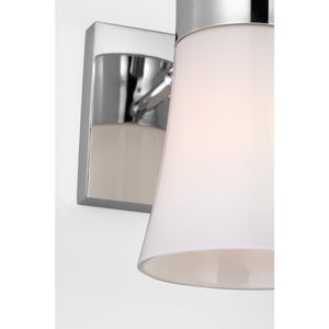 Roy Large Vanity Chrome - Visual Comfort Wall Lights