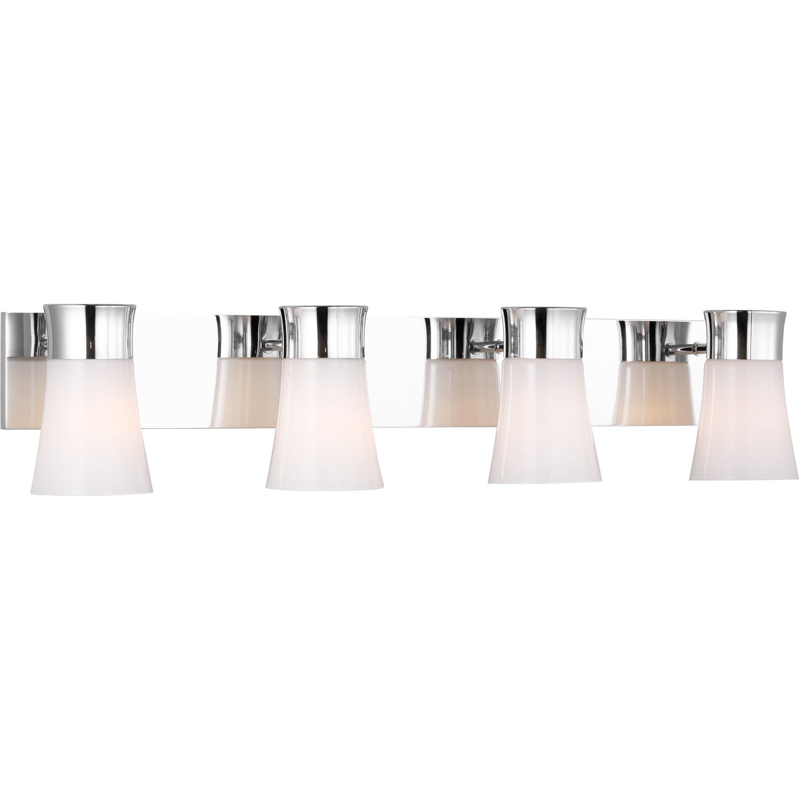 Roy Extra Large Vanity Chrome - Visual Comfort Wall Lights