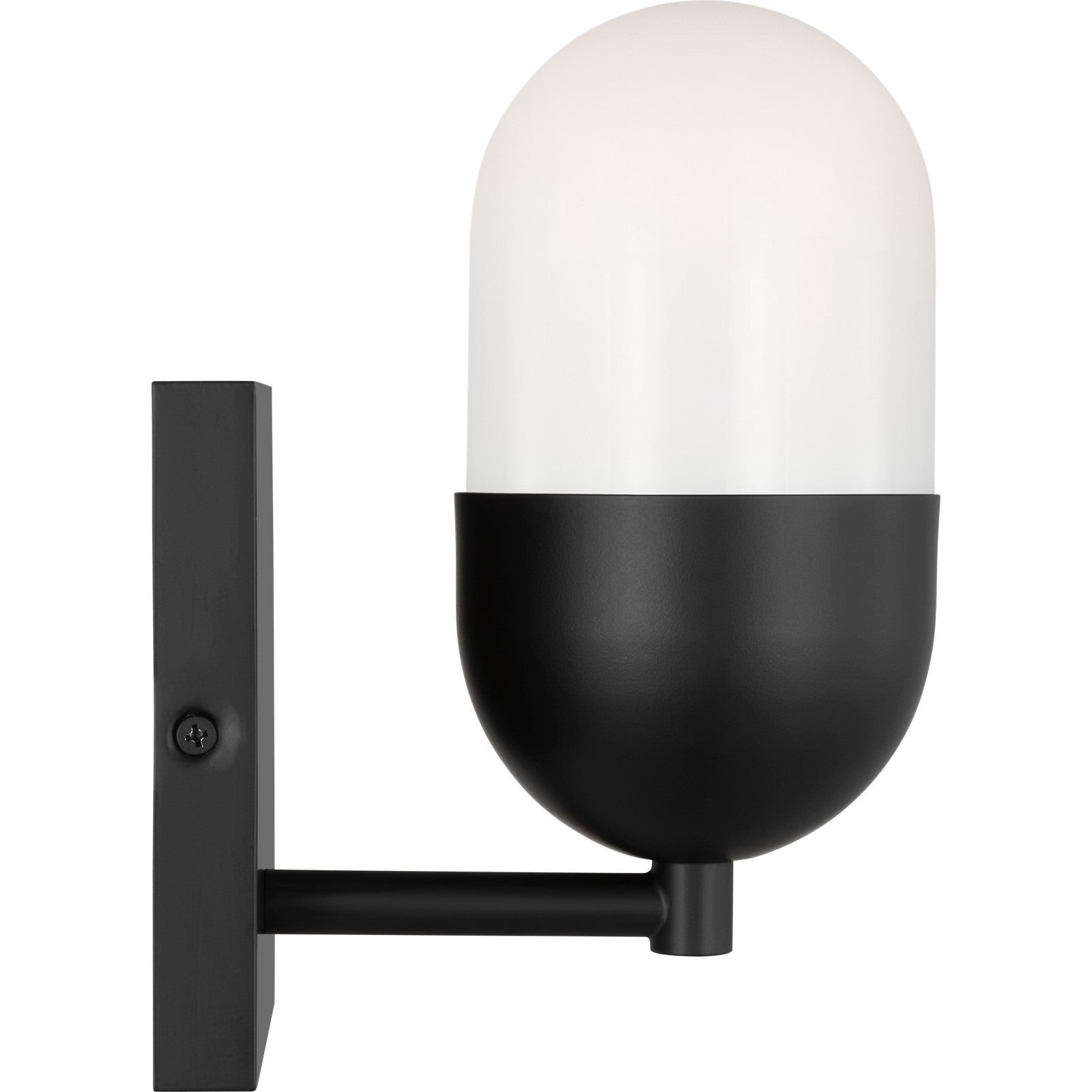 Foster Small Vanity Midnight Black - Visual Comfort Wall Lights