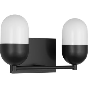 Foster Medium Vanity Midnight Black - Visual Comfort Wall Lights